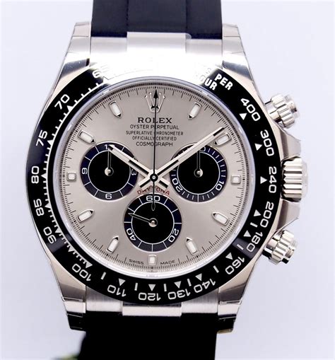 rolex daytona gold bracelet for sale|Rolex daytona 18k white gold.